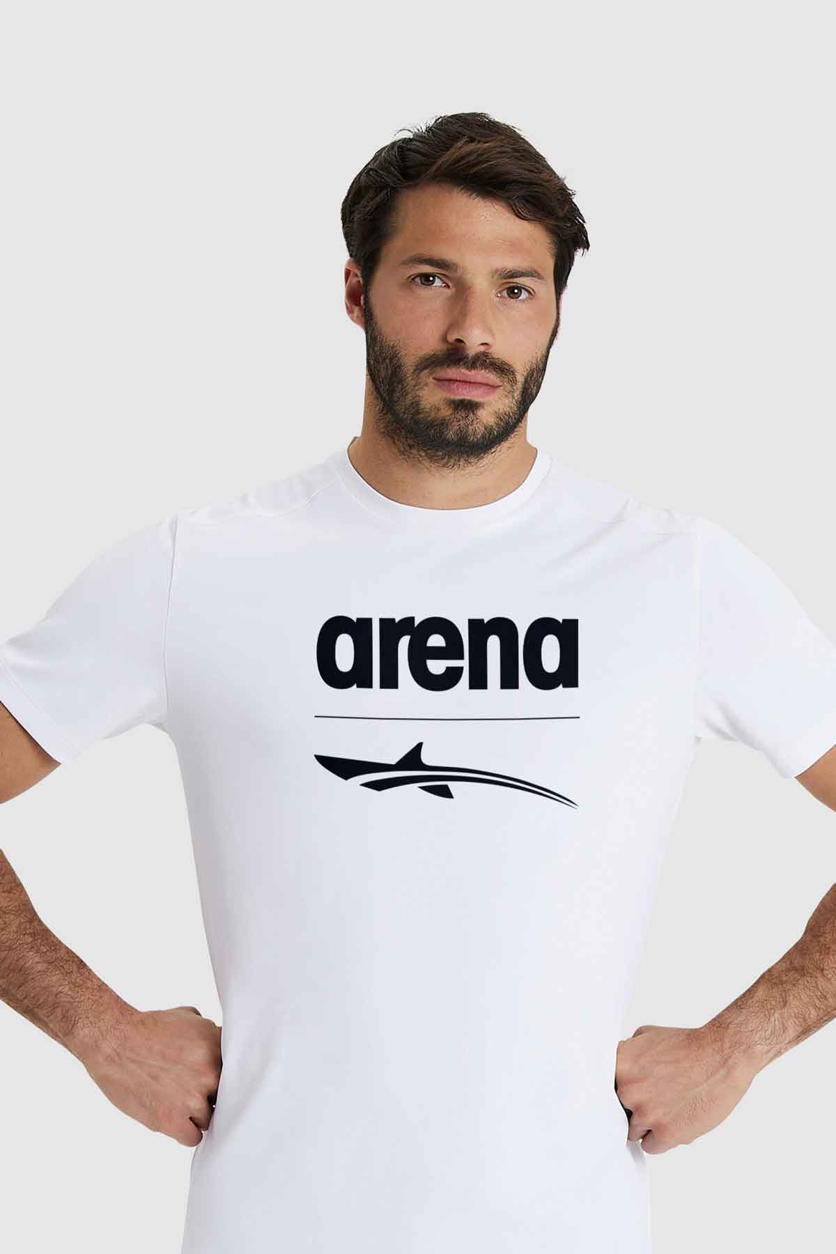 Oceanman X Arena White Unisex T shirt