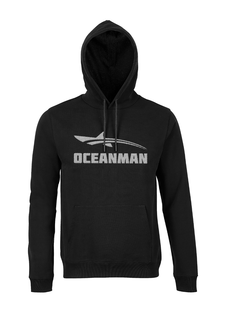 Classic Oceanman Hoodie Black