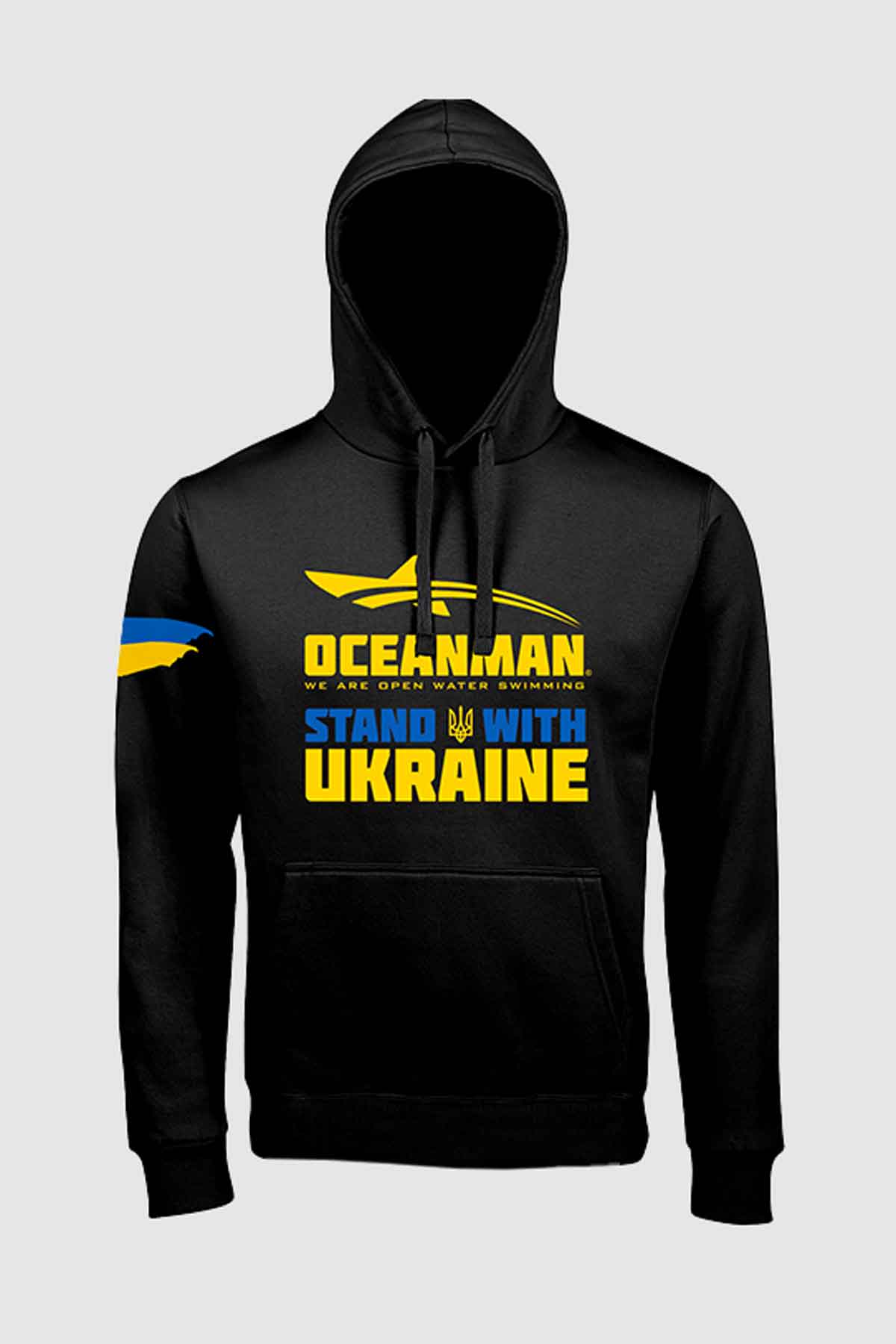 Oceanman ukraine collection collection black men hoodie