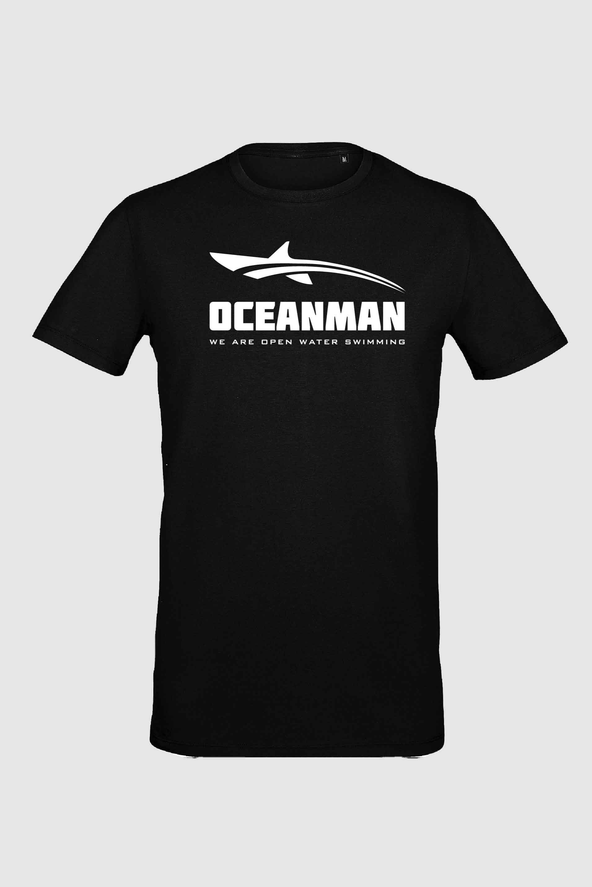 Oceanman icon t shirt black men
