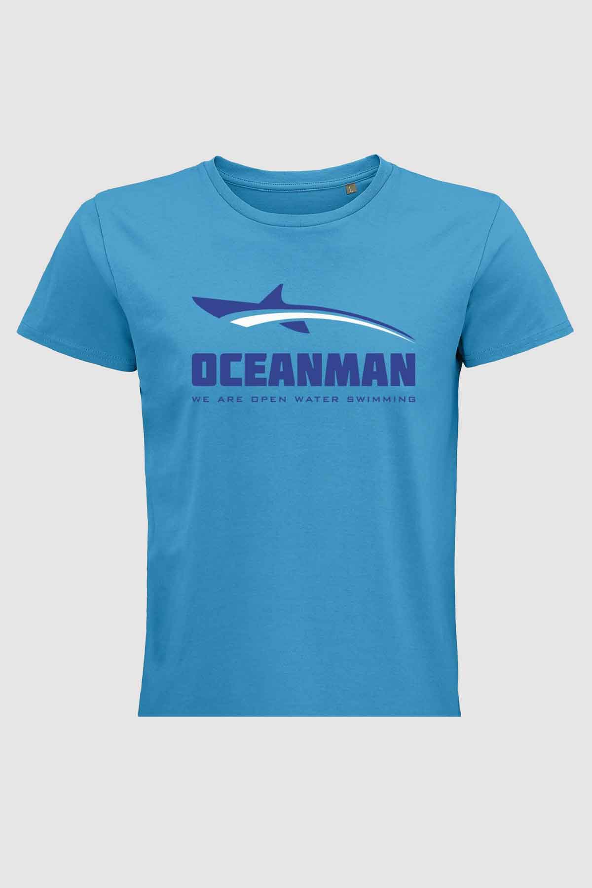 Oceanman Icon t shirt men aqua
